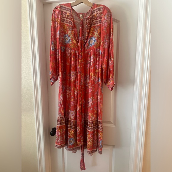 SPELL Meadowland Boho Midi Dress - Picture 3 of 7